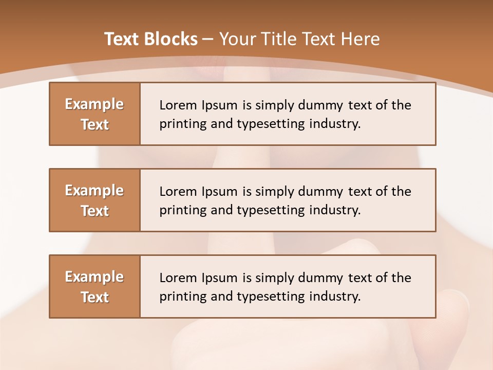 Secret Woman Living PowerPoint Template