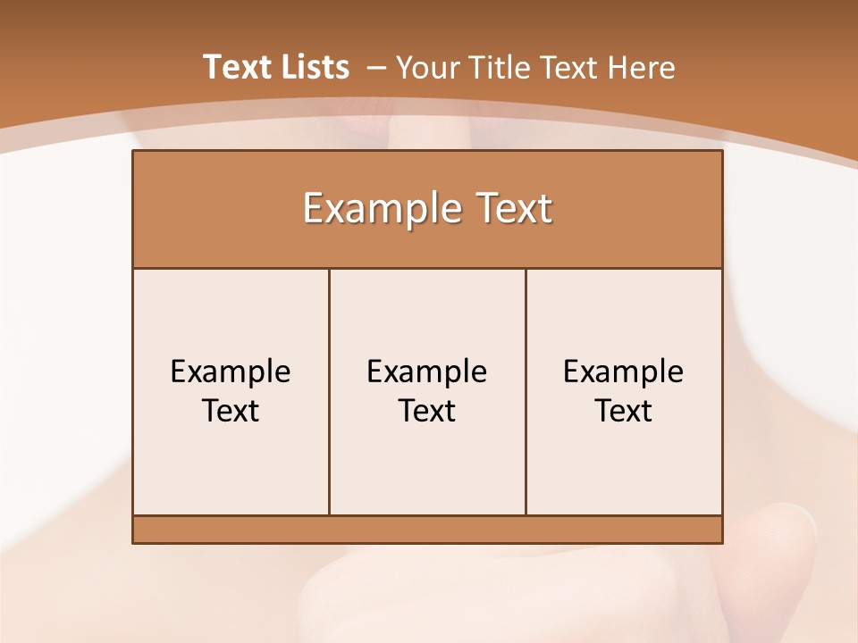 Secret Woman Living PowerPoint Template