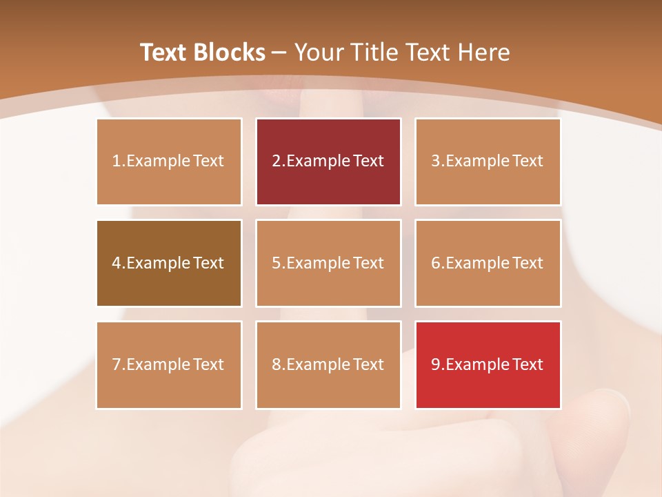 Secret Woman Living PowerPoint Template