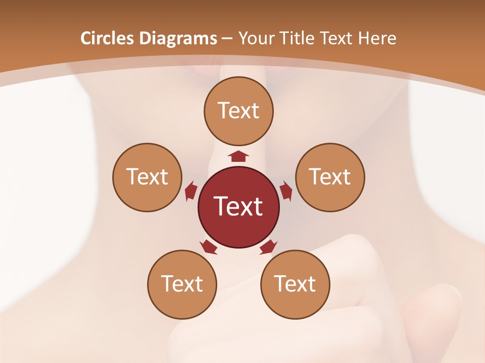 Secret Woman Living PowerPoint Template