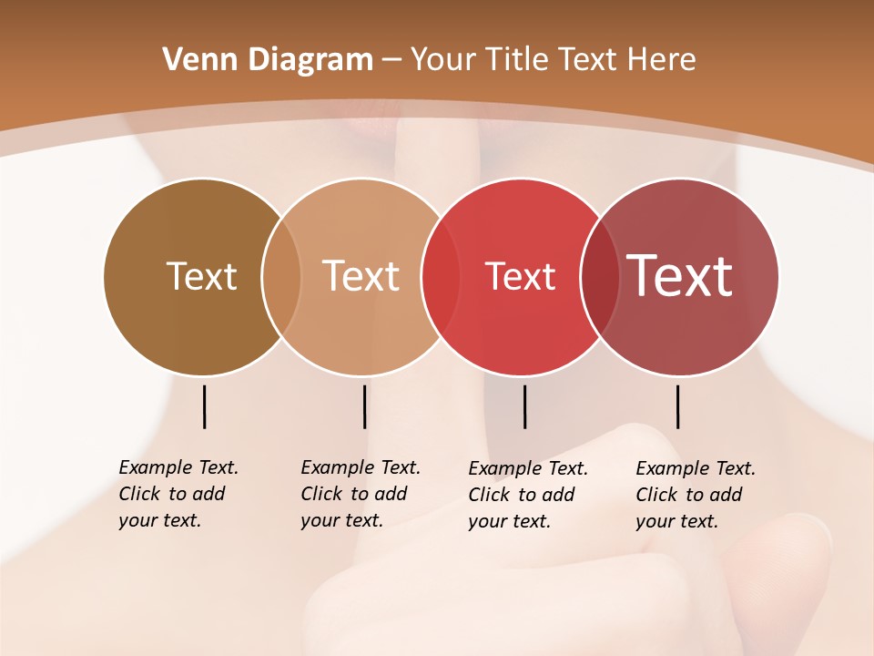 Secret Woman Living PowerPoint Template