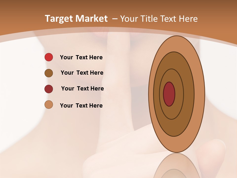 Secret Woman Living PowerPoint Template