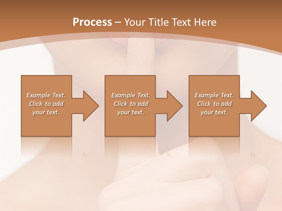 Secret Woman Living PowerPoint Template