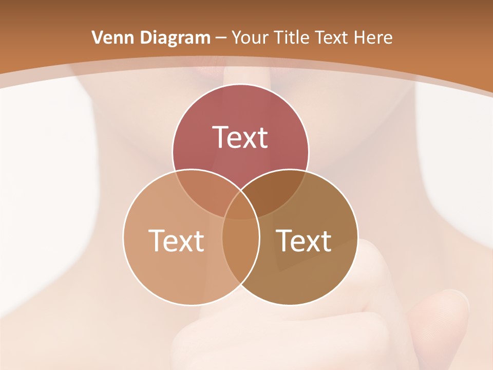 Secret Woman Living PowerPoint Template