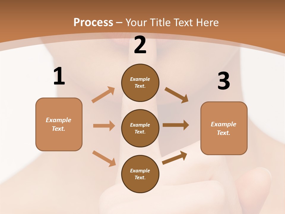 Secret Woman Living PowerPoint Template