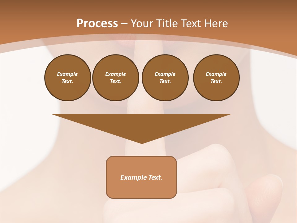 Secret Woman Living PowerPoint Template