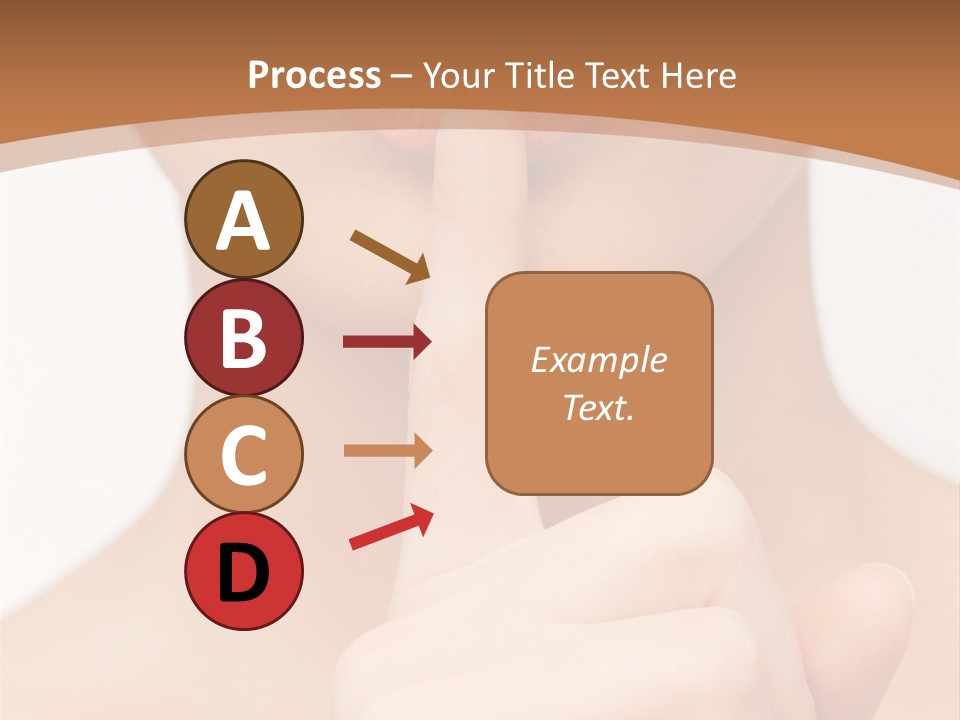 Secret Woman Living PowerPoint Template