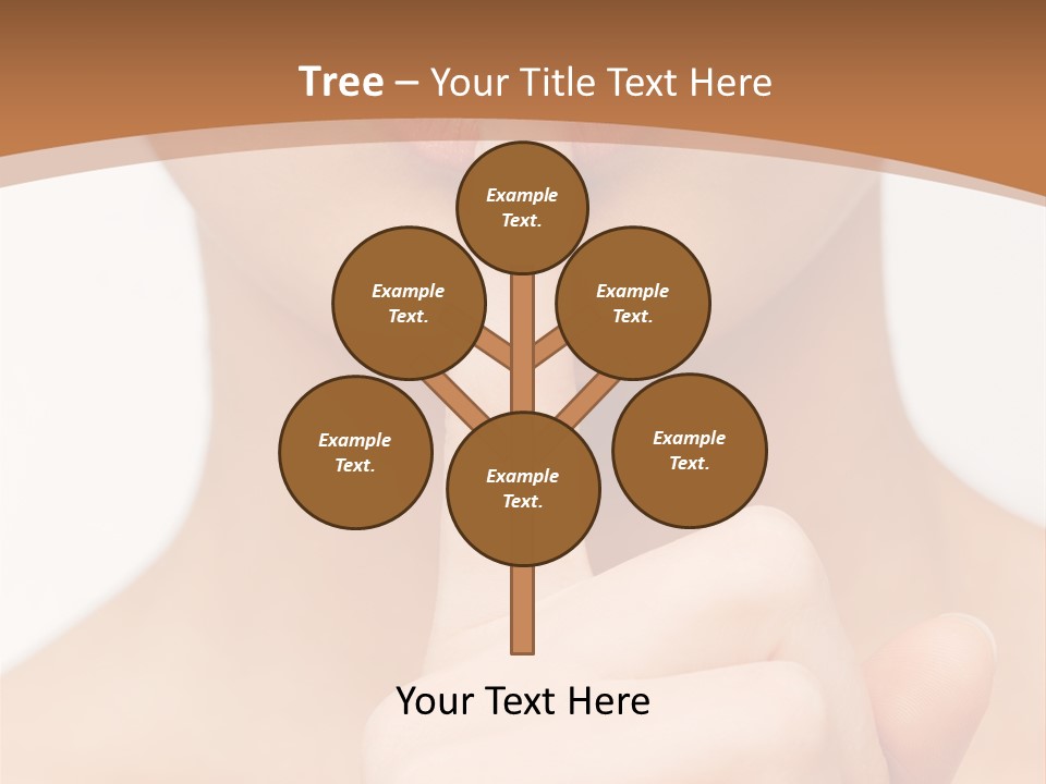 Secret Woman Living PowerPoint Template