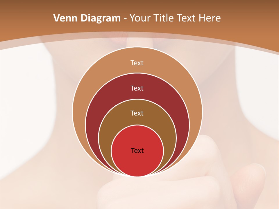 Secret Woman Living PowerPoint Template