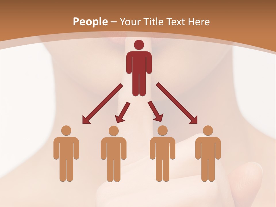 Secret Woman Living PowerPoint Template