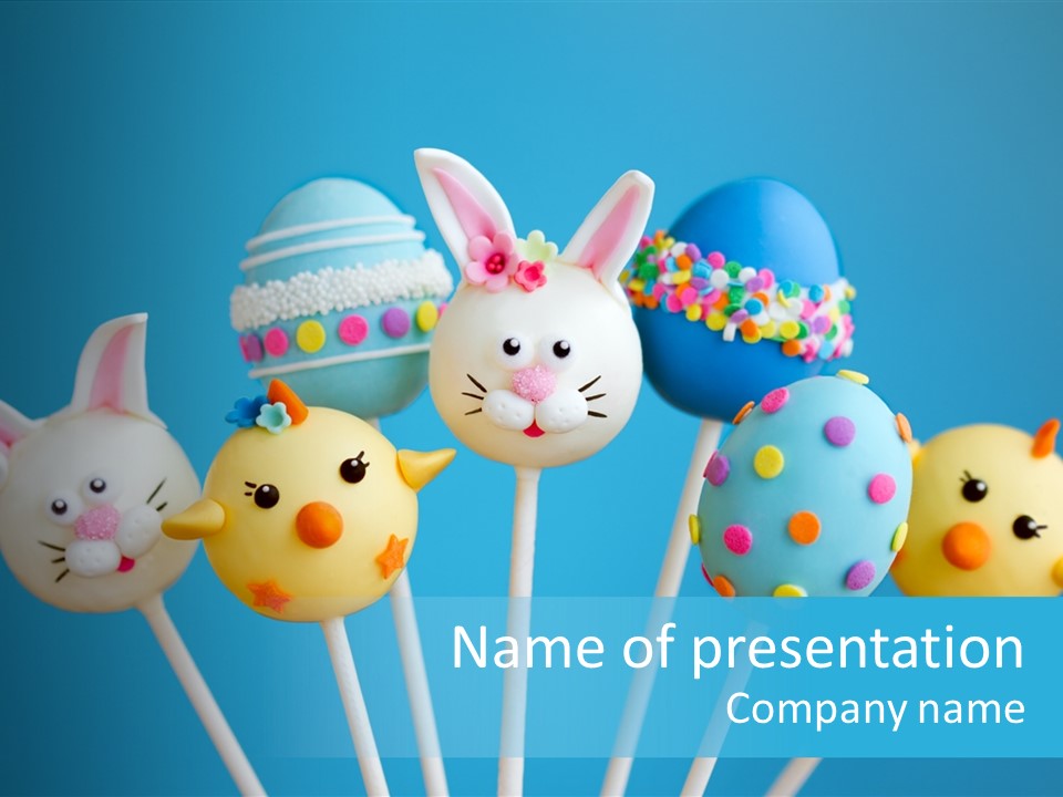 Popsicle Stick Seasonal PowerPoint Template