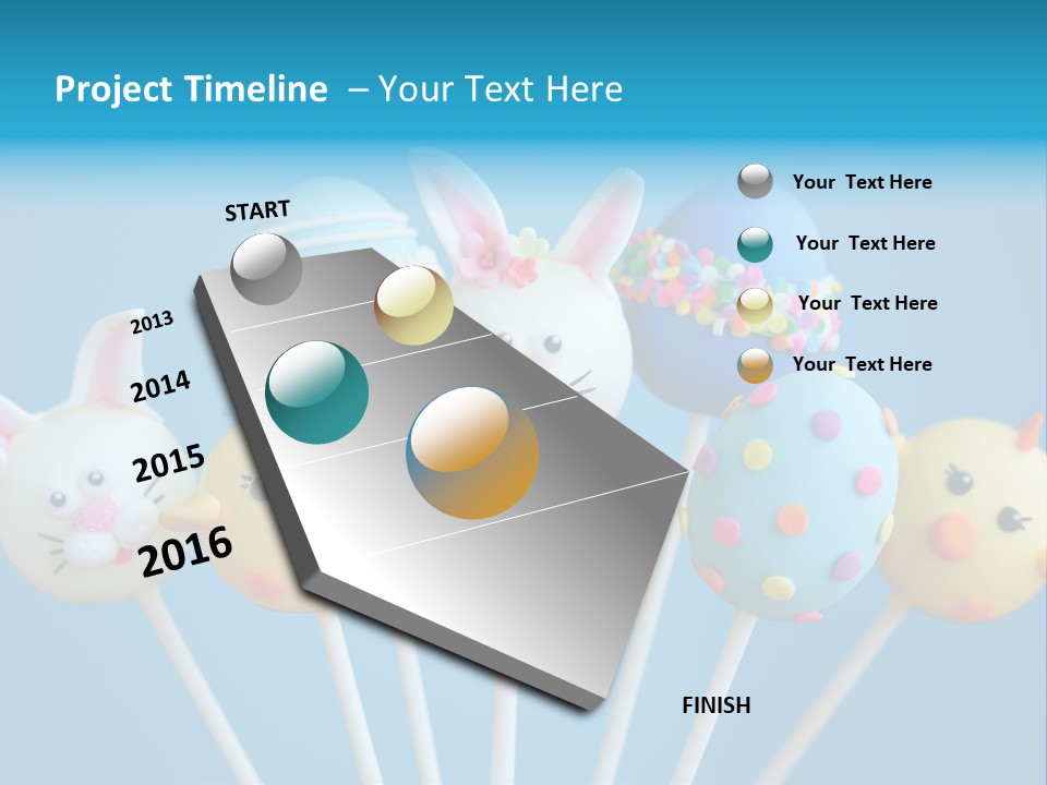 Popsicle Stick Seasonal PowerPoint Template