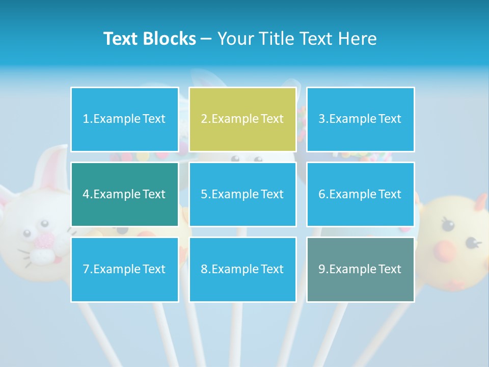 Popsicle Stick Seasonal PowerPoint Template