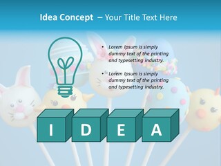 Popsicle Stick Seasonal PowerPoint Template