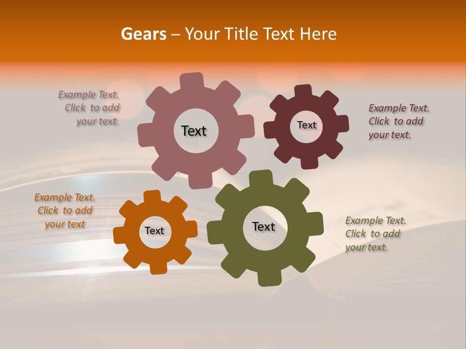 Family Fashion Nobody PowerPoint Template