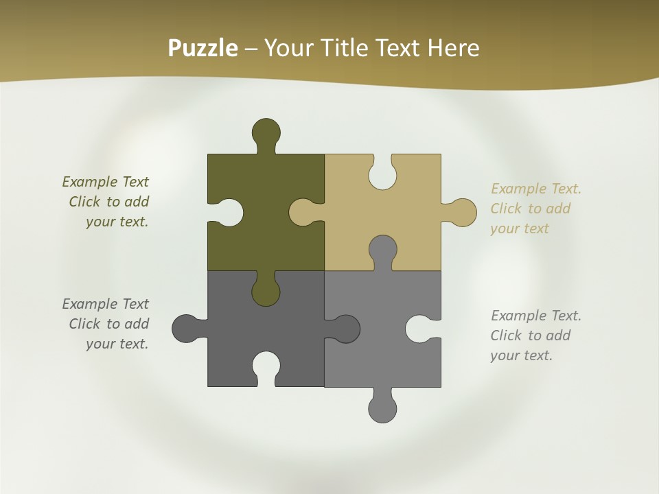 Pride Blue Caucasian PowerPoint Template