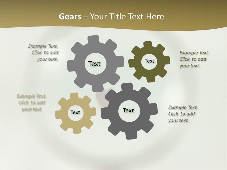 Pride Blue Caucasian PowerPoint Template