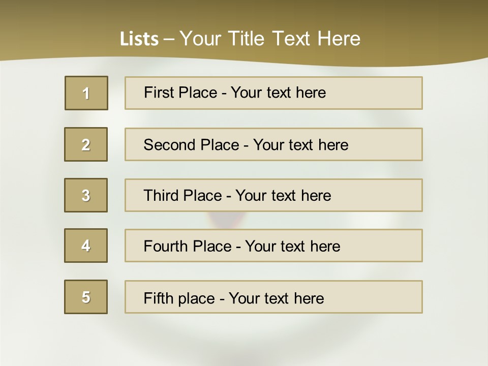 Pride Blue Caucasian PowerPoint Template