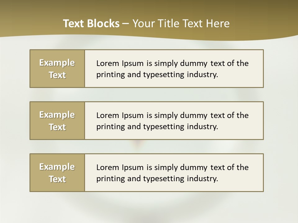 Pride Blue Caucasian PowerPoint Template