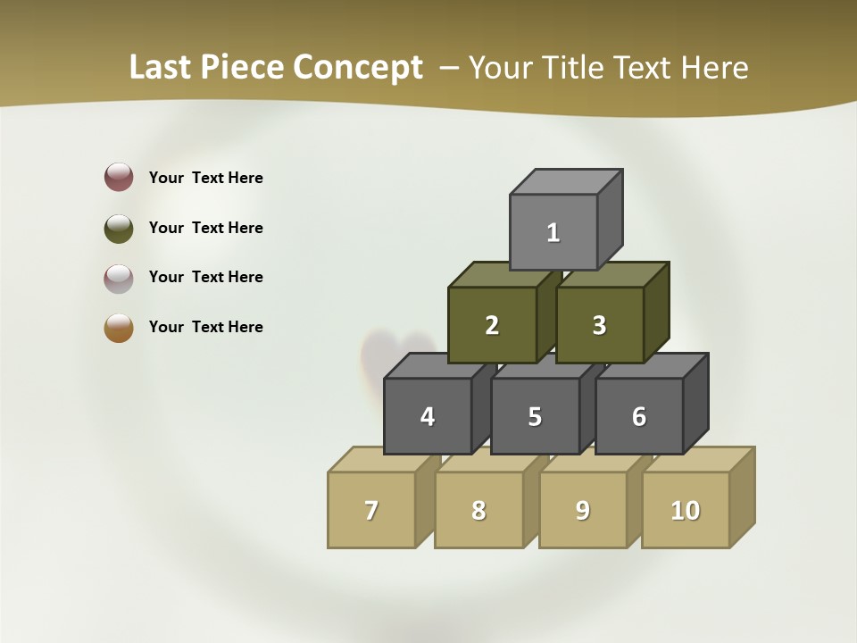 Pride Blue Caucasian PowerPoint Template