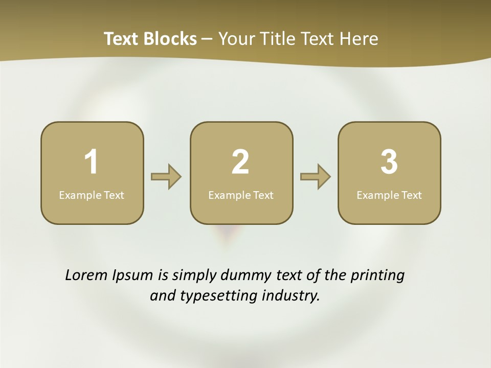 Pride Blue Caucasian PowerPoint Template