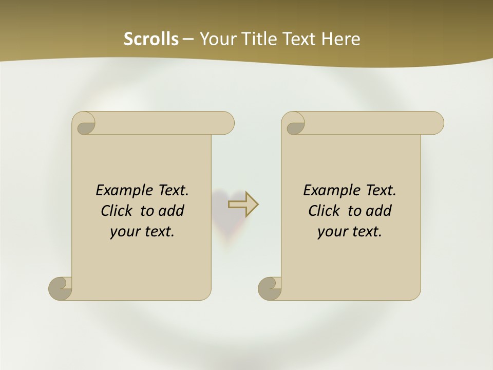 Pride Blue Caucasian PowerPoint Template