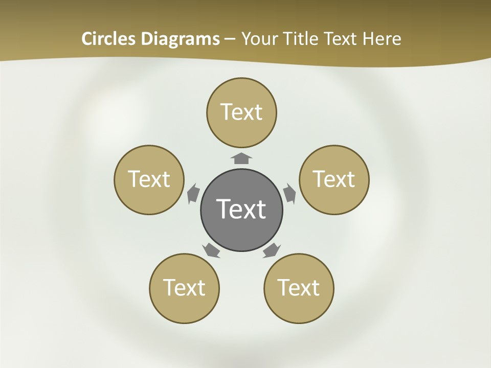 Pride Blue Caucasian PowerPoint Template