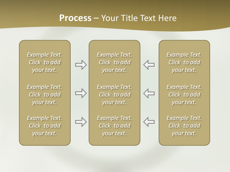 Pride Blue Caucasian PowerPoint Template