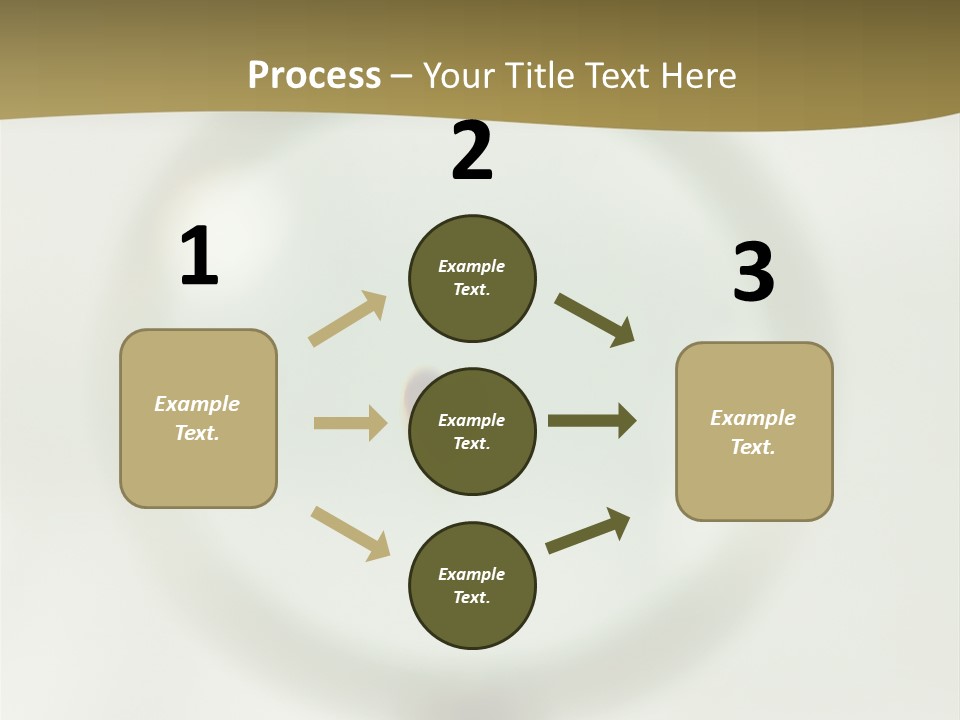 Pride Blue Caucasian PowerPoint Template