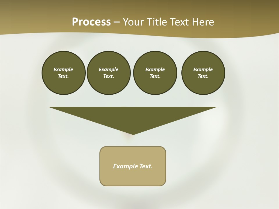 Pride Blue Caucasian PowerPoint Template