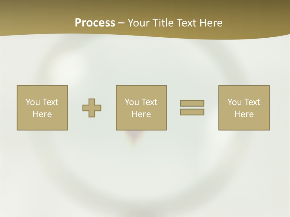 Pride Blue Caucasian PowerPoint Template