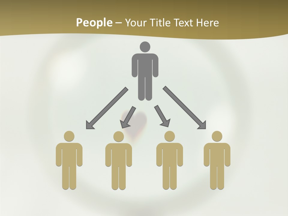 Pride Blue Caucasian PowerPoint Template