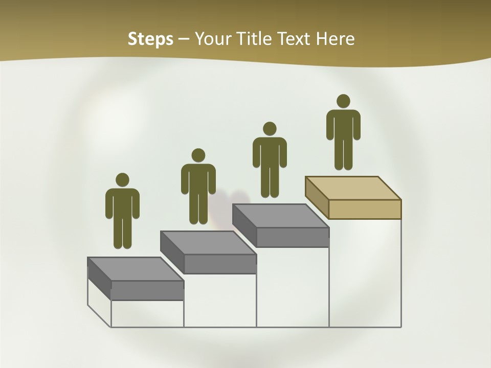 Pride Blue Caucasian PowerPoint Template