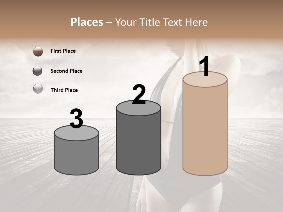 Flower Spring Mount PowerPoint Template