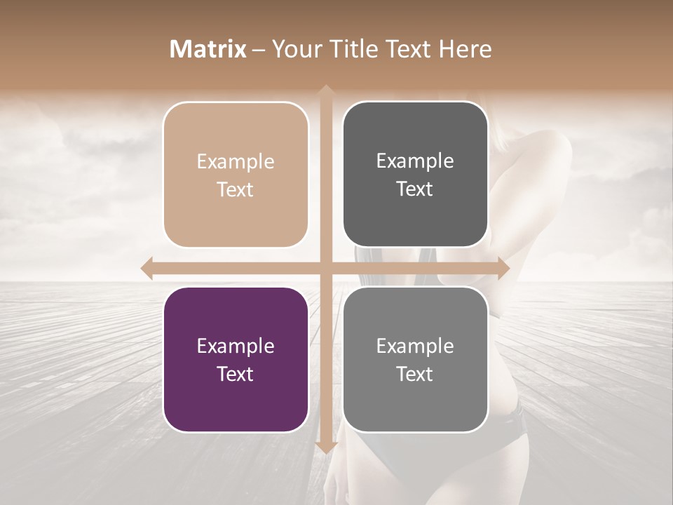 Flower Spring Mount PowerPoint Template