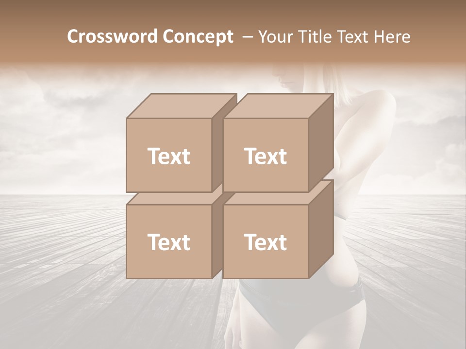 Flower Spring Mount PowerPoint Template