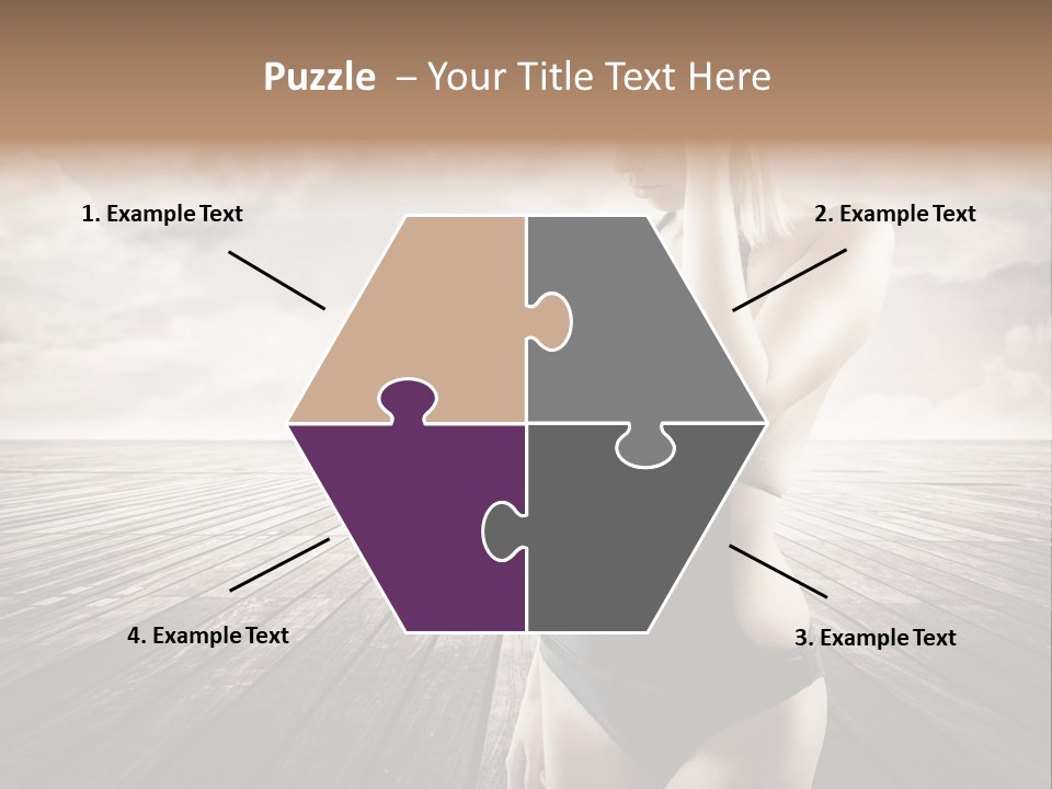 Flower Spring Mount PowerPoint Template