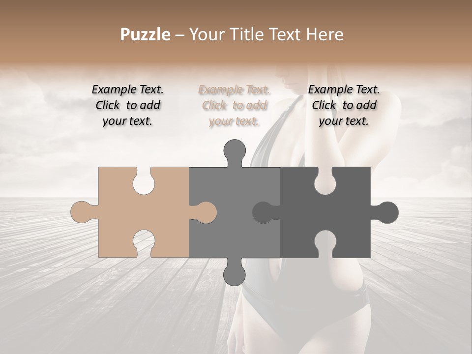 Flower Spring Mount PowerPoint Template