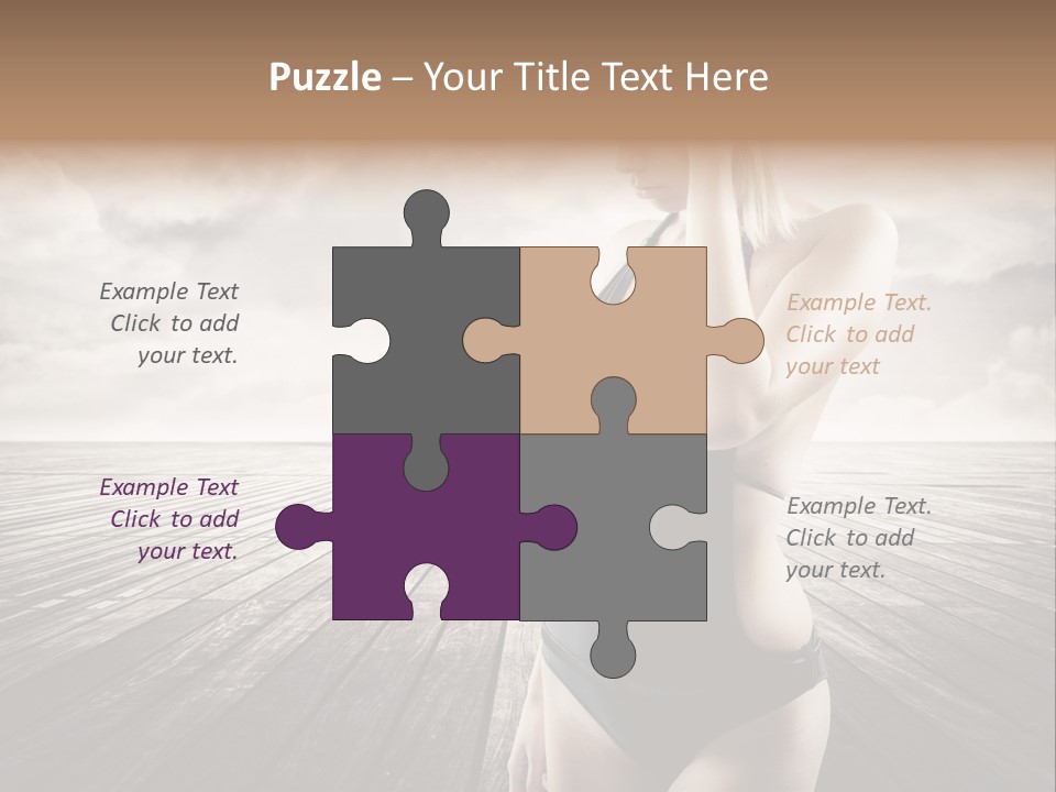 Flower Spring Mount PowerPoint Template