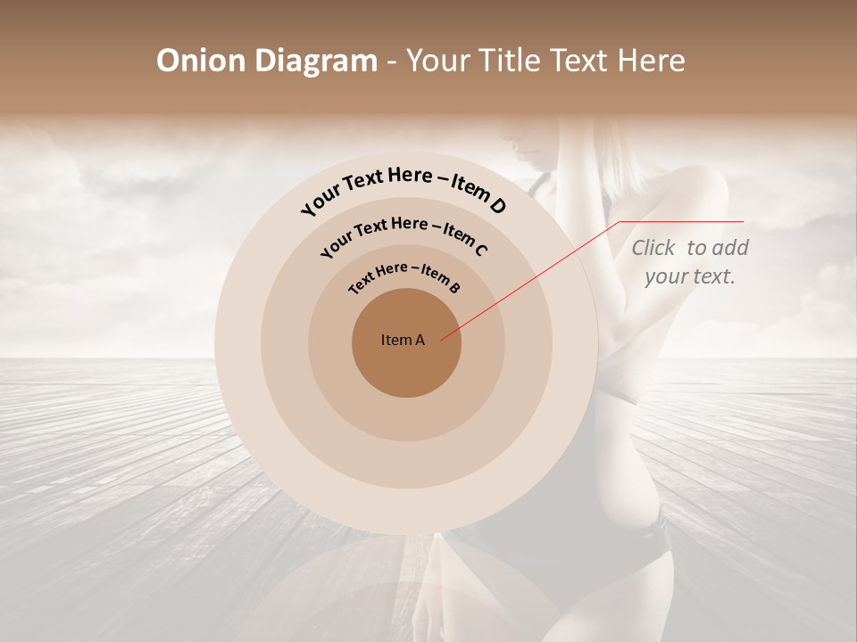 Flower Spring Mount PowerPoint Template