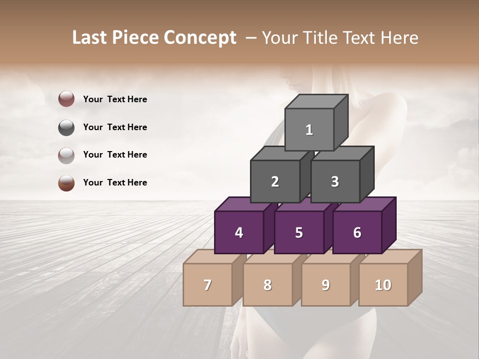 Flower Spring Mount PowerPoint Template