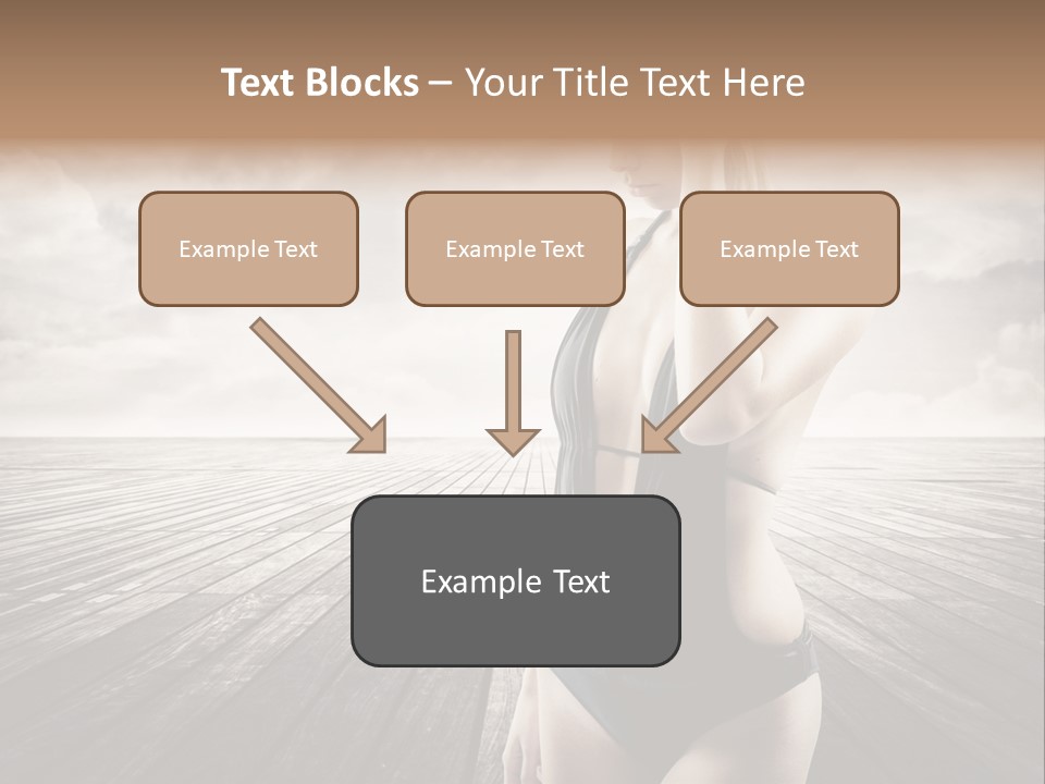 Flower Spring Mount PowerPoint Template