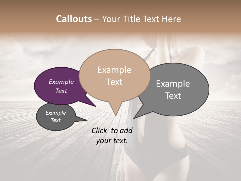 Flower Spring Mount PowerPoint Template