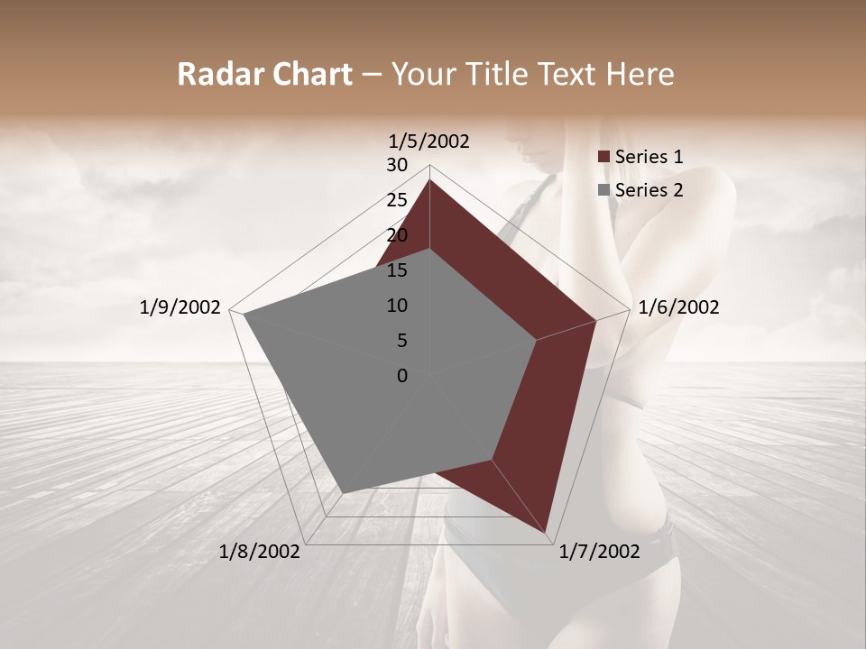 Flower Spring Mount PowerPoint Template
