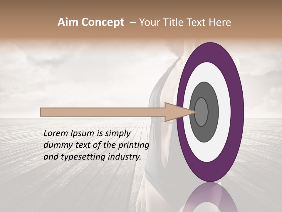 Flower Spring Mount PowerPoint Template