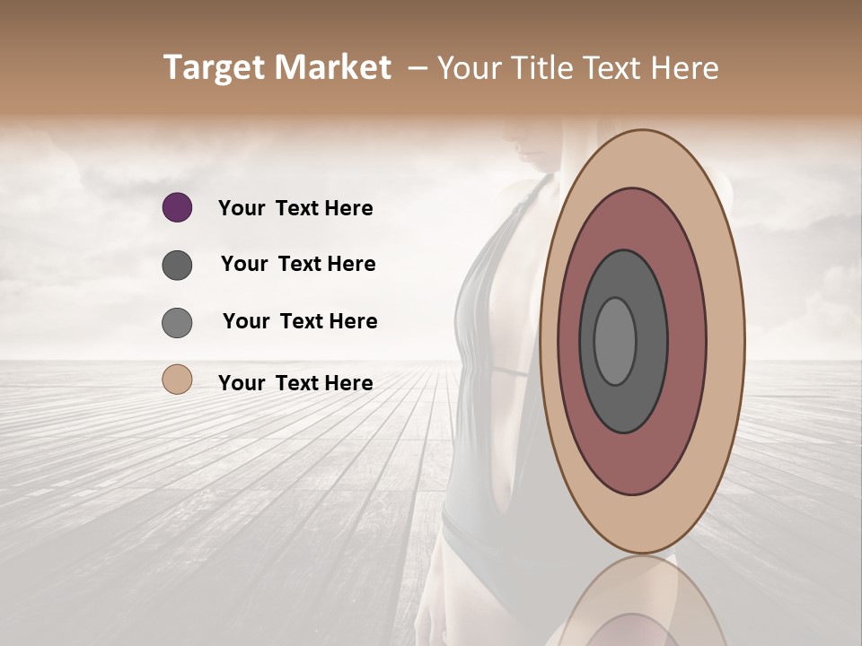 Flower Spring Mount PowerPoint Template