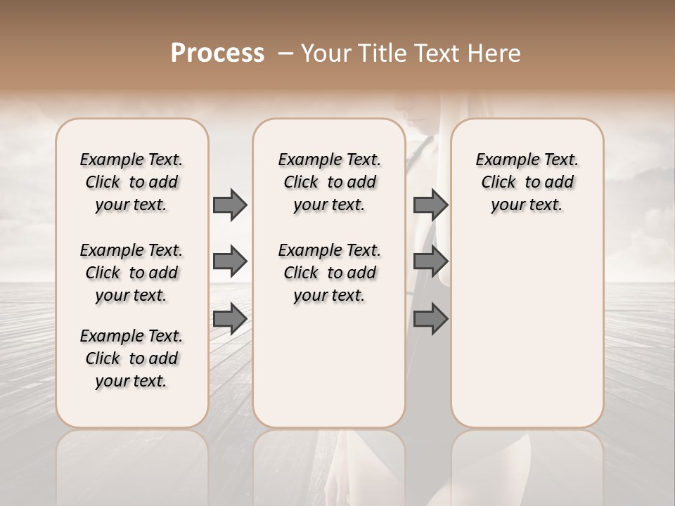 Flower Spring Mount PowerPoint Template