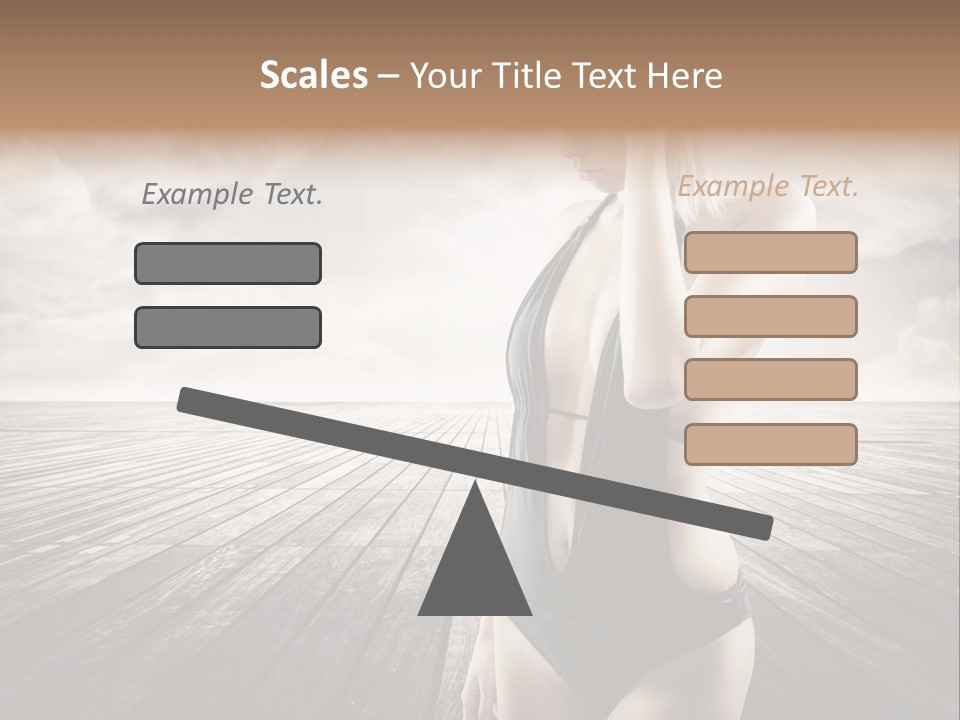 Flower Spring Mount PowerPoint Template