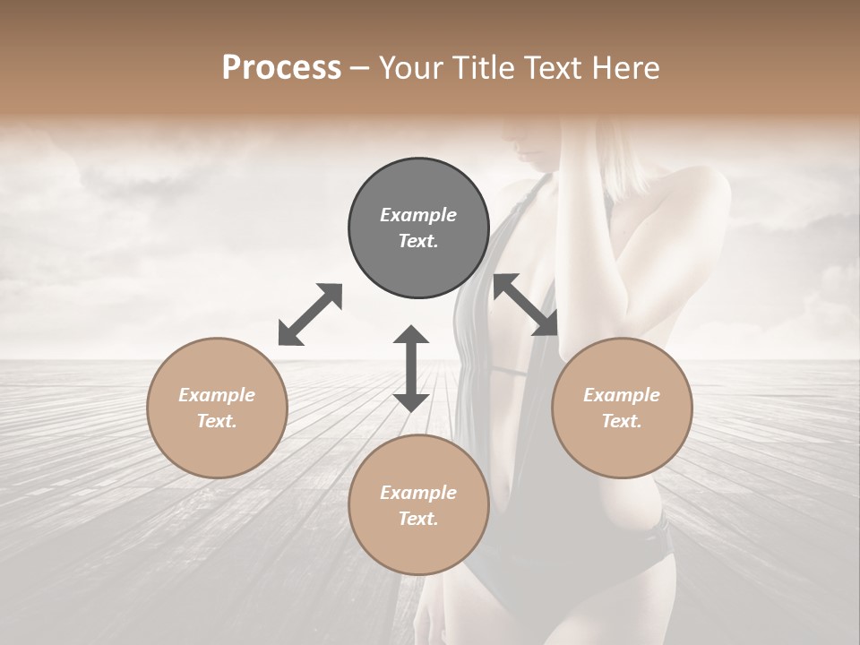 Flower Spring Mount PowerPoint Template