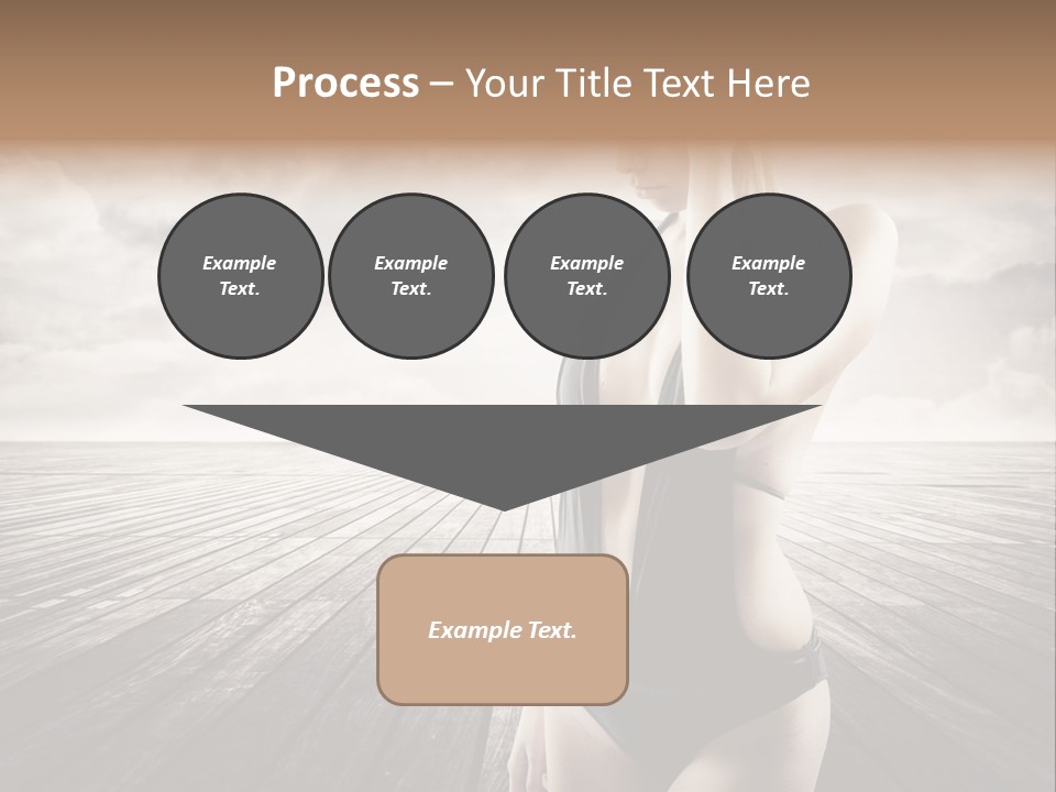 Flower Spring Mount PowerPoint Template